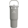 Термокружка Stanley IceFlow 0,89 л, пепельно-серая (10-09993-601)